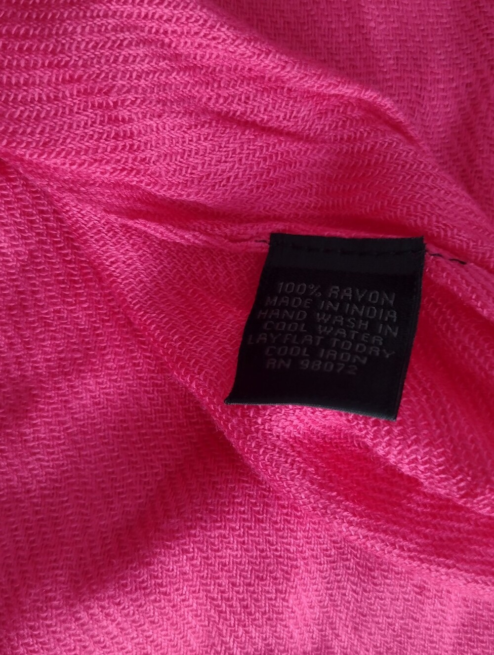Pink Scarf - Picture 5 of 5